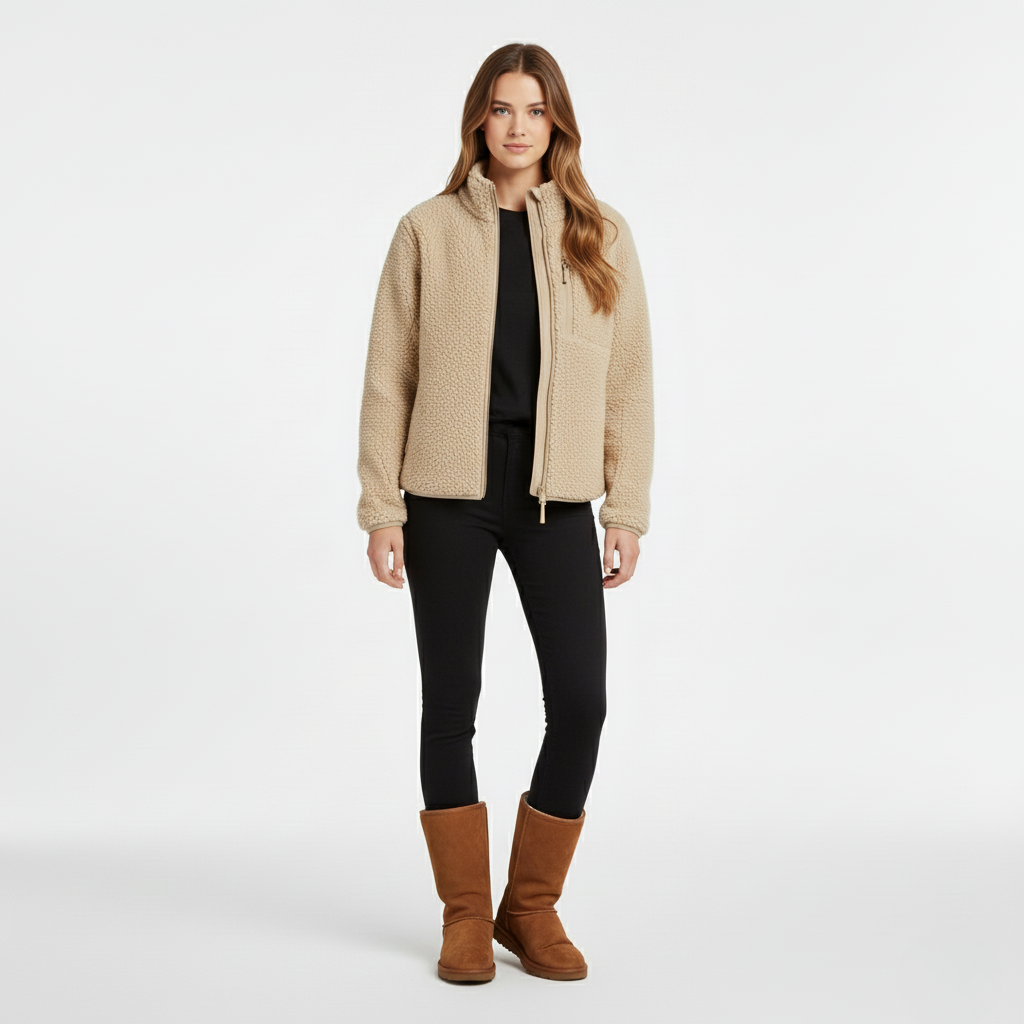 Women's Sherpa Fleece Jacket