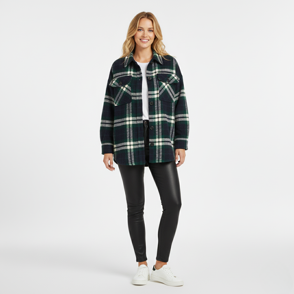 Women's Plaid Shacket
