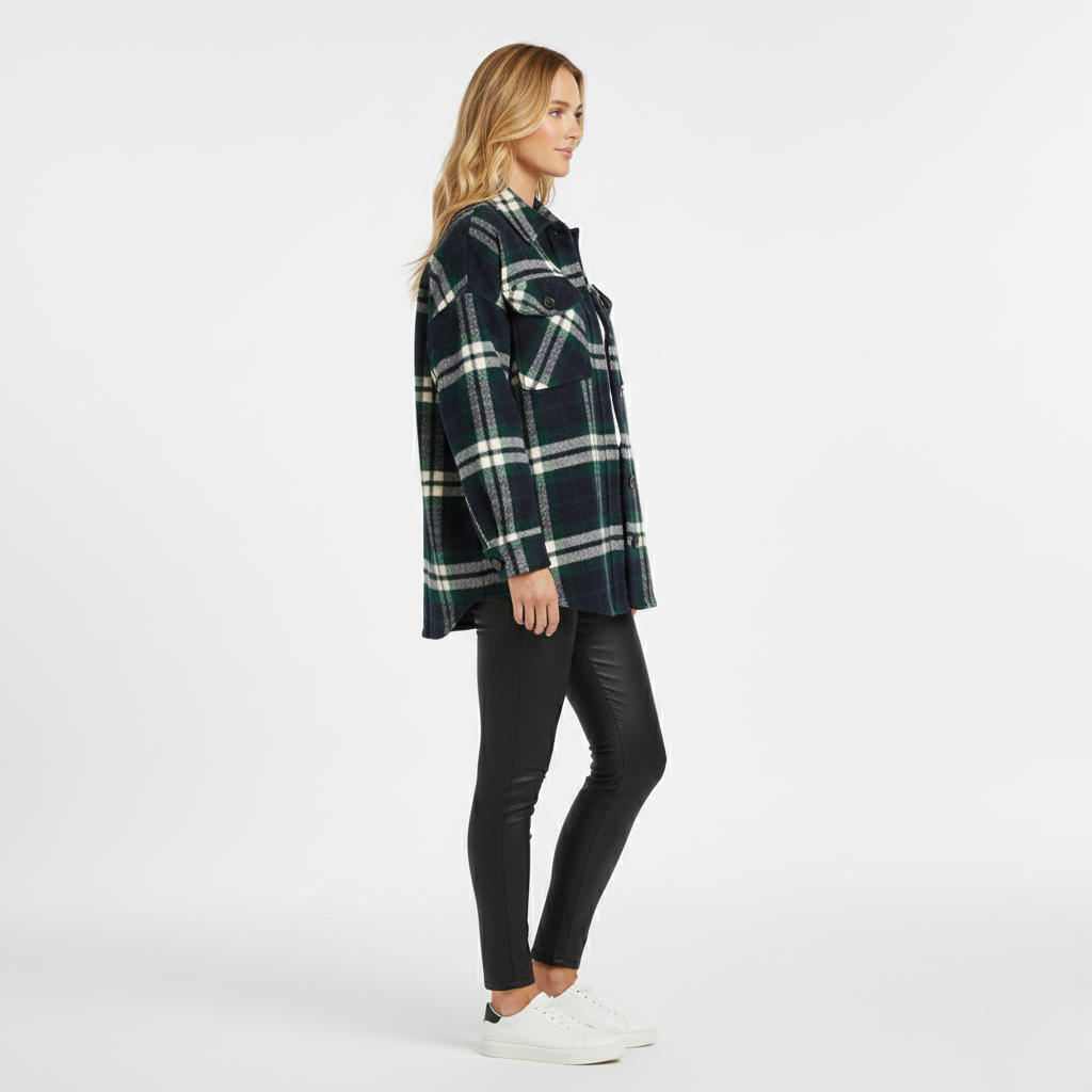 Women's Plaid Shacket